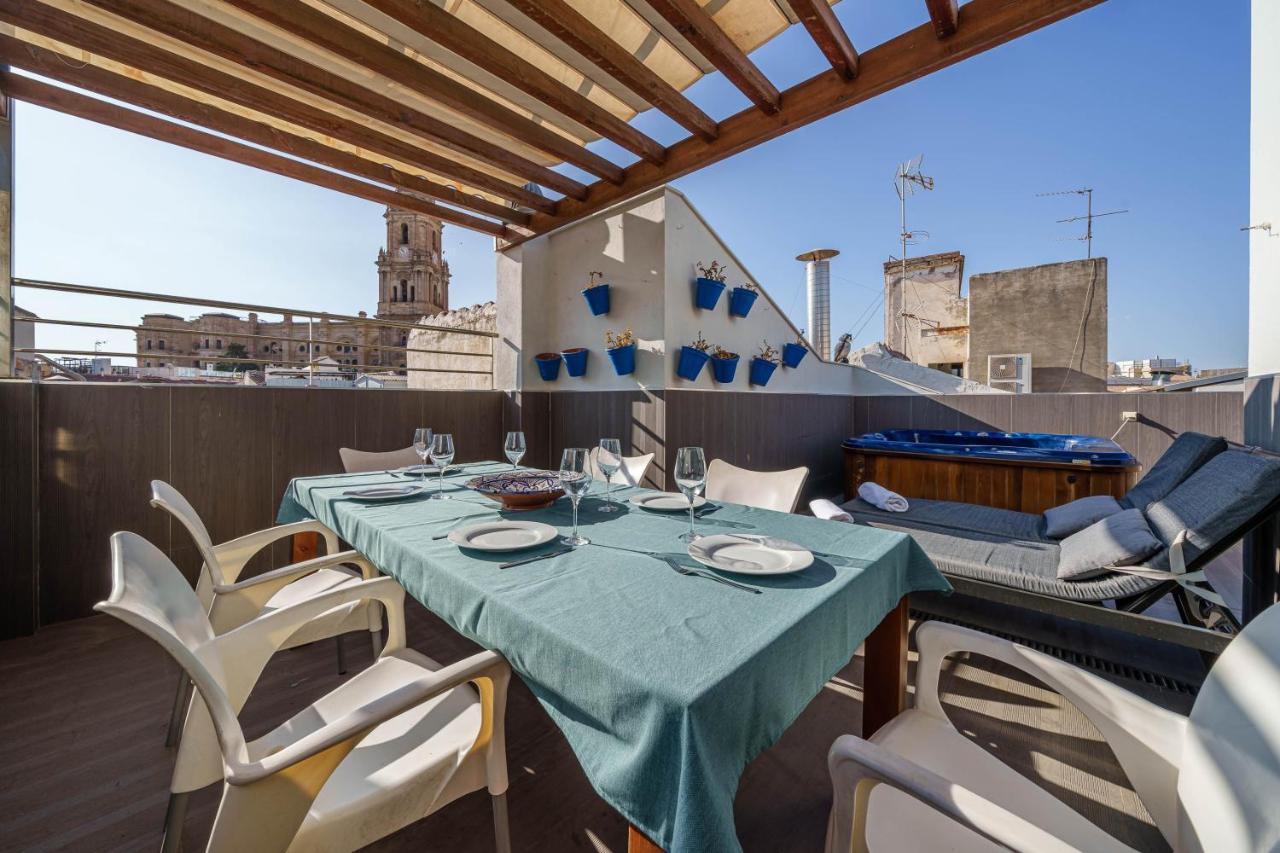 Apartamentos Gibralfaro Centro Malaga Bagian luar foto